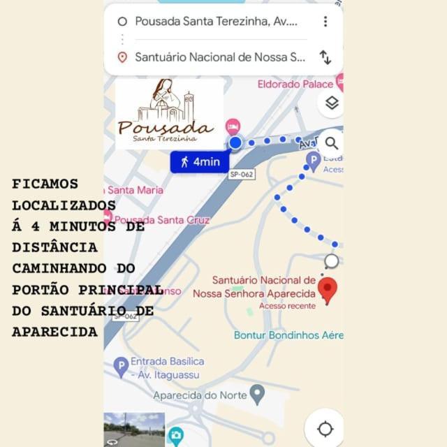 Pousada Santa Terezinha Апаресида Экстерьер фото